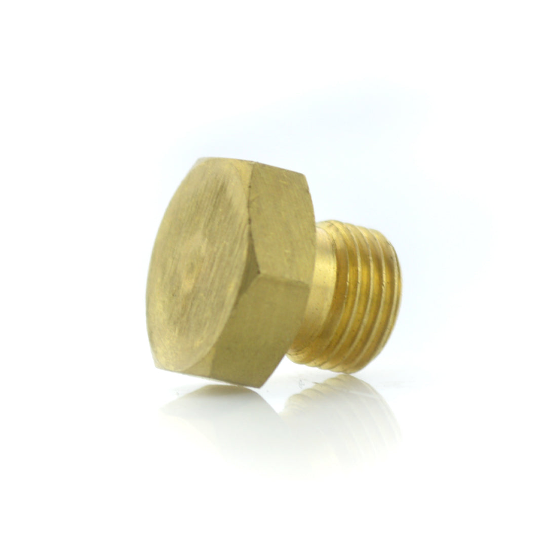 BSPT Hollow Brass Male Plug