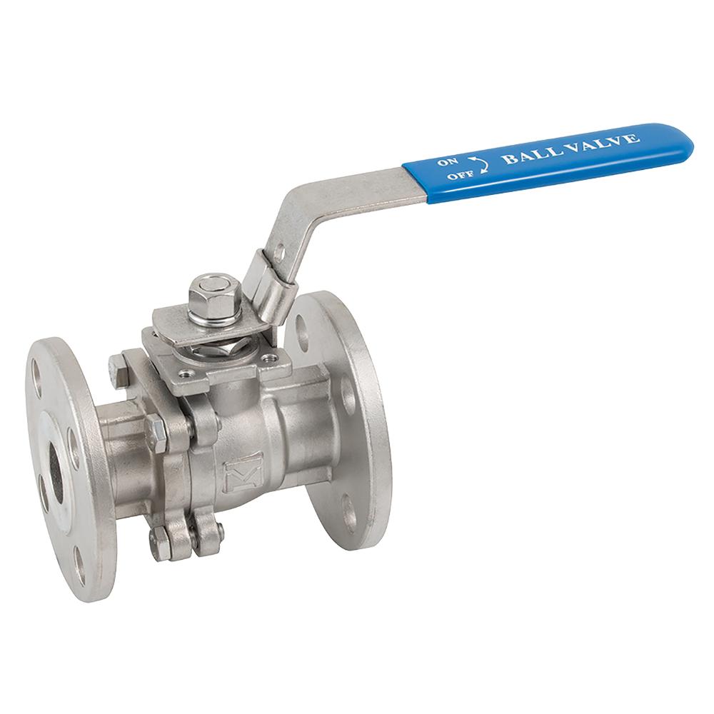 Economical 2 PC ANSI 150 Manual Stainless Steel Ball Valve