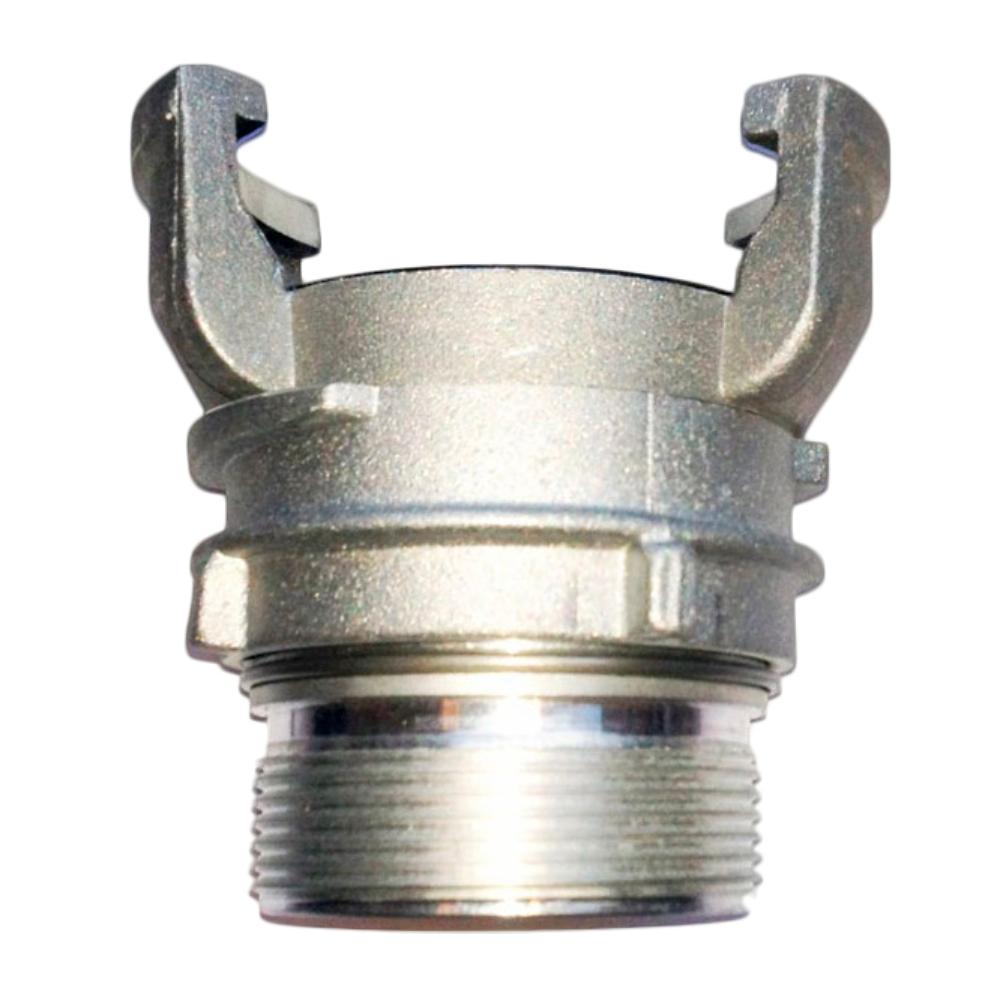 Guillemin Couplings Aluminium BSP Male Adaptor c/w Locking Ring