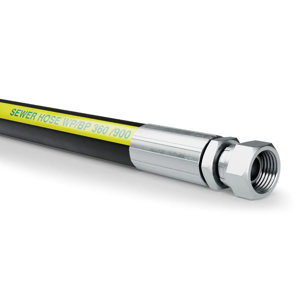 Kuka Light 360bar rubber drain jetting hose assembly