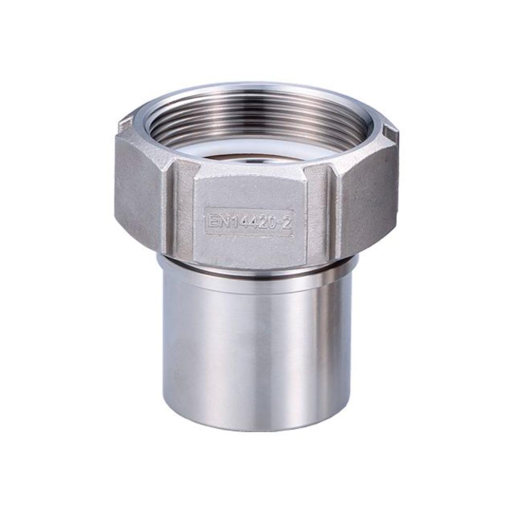 Stainless Steel DIN2817 Female BSP c/w Smooth Tail